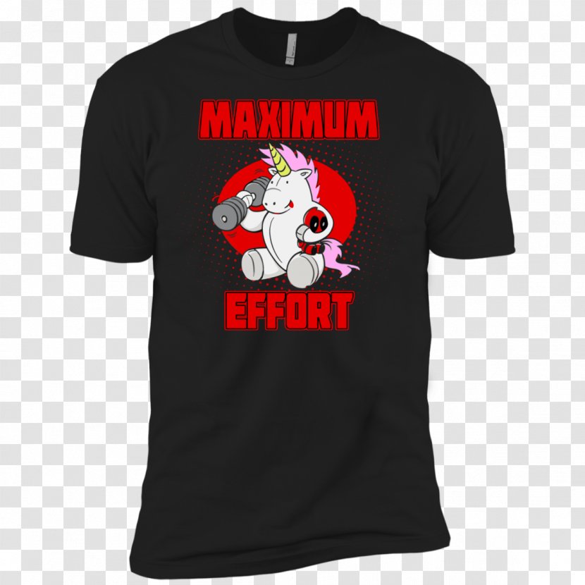 T-shirt Hoodie Clothing Sleeve - Champion - Deadpool Unicorn Transparent PNG