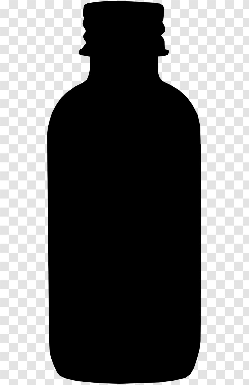 Black Line Background - Neck - Blackandwhite Bottle Transparent PNG
