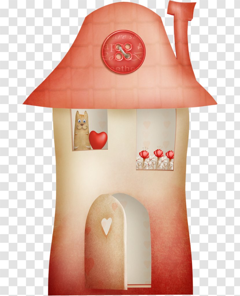 Shape - Mushroom - Painted Mushroom-shaped House Transparent PNG