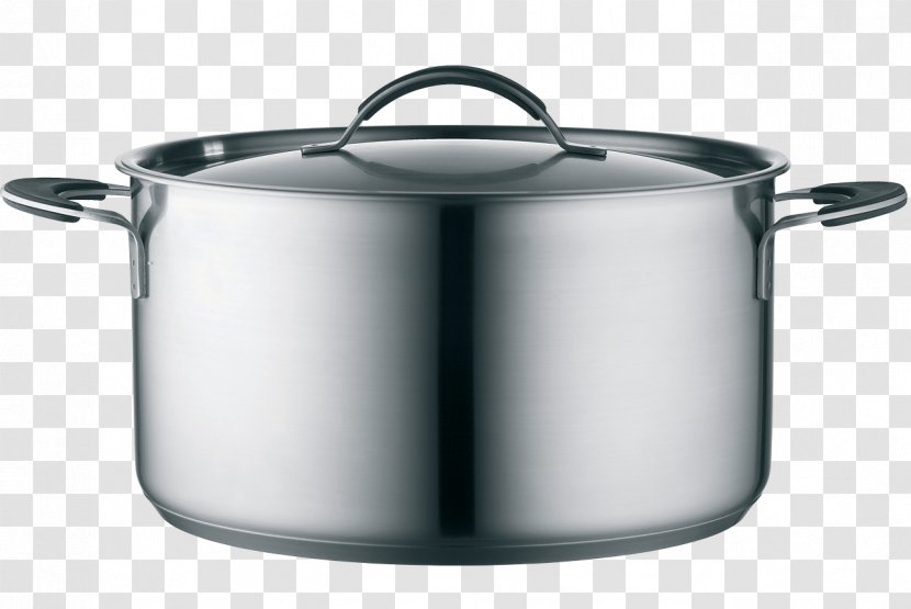 Stock Pot Cookware And Bakeware Non-stick Surface Kitchen - Lid - Cooking Pan Image Transparent PNG