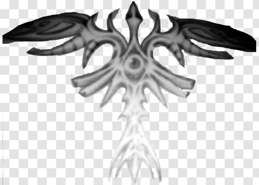 Weapon Symbol White Character - Wing Transparent PNG