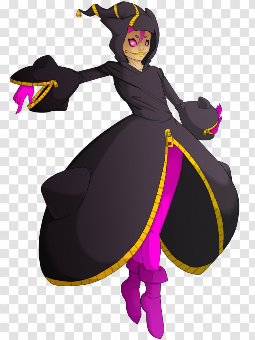 Pokémon X And Y Banette Moe Anthropomorphism Gengar - Purple Transparent PNG