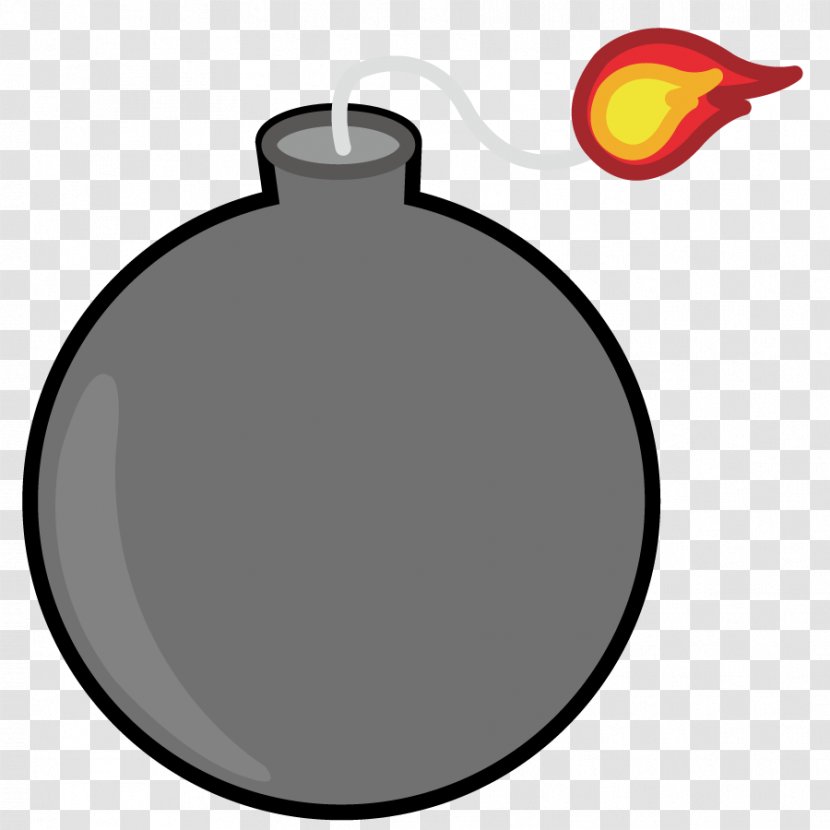 Weapon Black Powder - Vector Bomb Transparent PNG