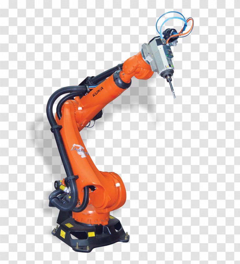 Industrial Robot Machine KUKA Milling - Robotics Transparent PNG