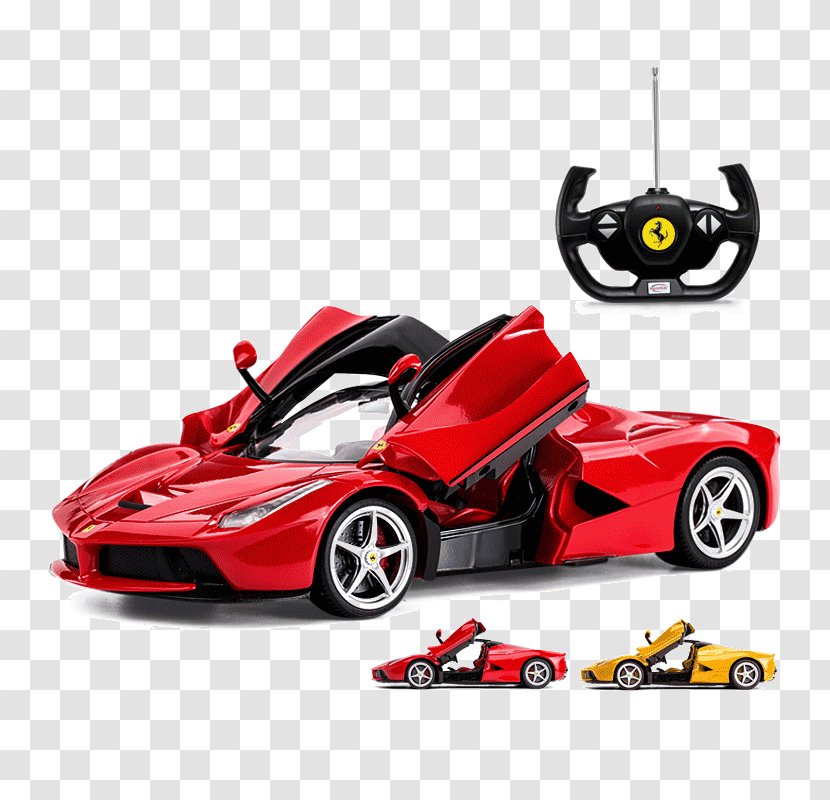 LaFerrari Car Enzo Ferrari Battery Charger - Radio Controlled Transparent PNG