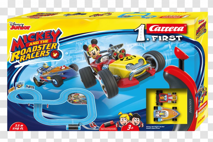 Mickey Mouse Lightning McQueen Minnie Daisy Duck Car - And The Roadster Racers Transparent PNG