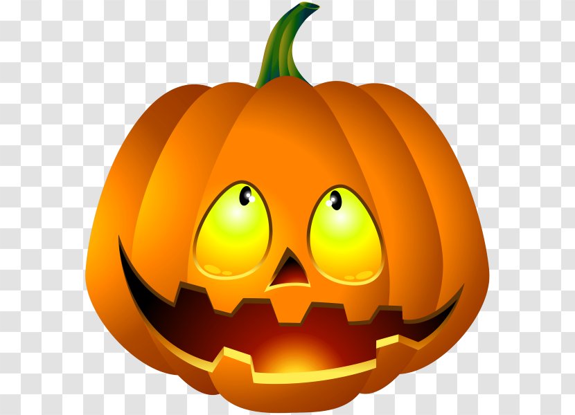 Jack-o'-lantern Pumpkin Halloween Clip Art - Jack O Lantern Transparent PNG