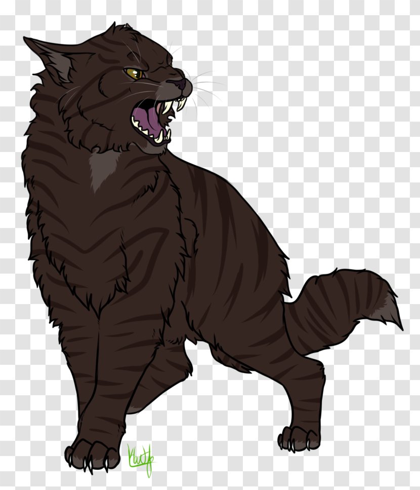 Whiskers Wildcat Black Cat Dog - Fictional Character Transparent PNG