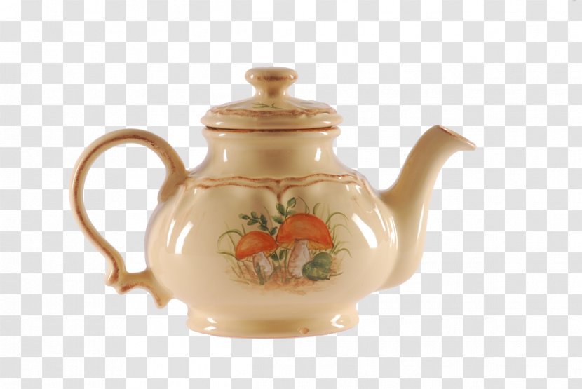 Ceramic Pottery Teapot Handicraft Baroque - Lid - BEC Transparent PNG