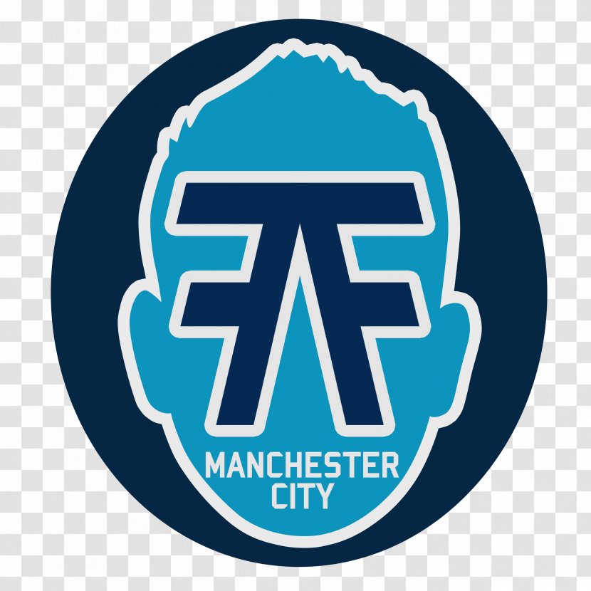 Logo Brand Circle Font - Aqua - Manchester City Transparent PNG