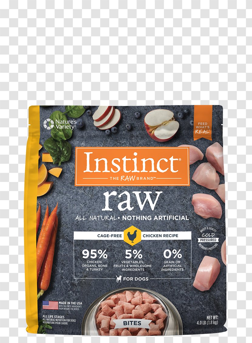 Dog Nature's Variety Raw Foodism Chicken Cat Food - Pet Transparent PNG