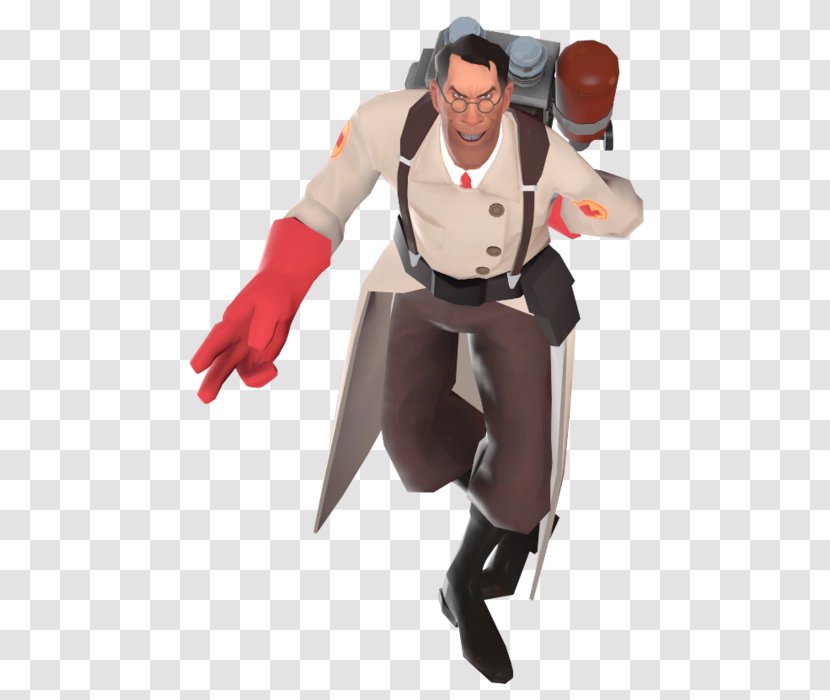 Team Fortress 2 Classic Video Game Medic Taunting - Action Figure Transparent PNG