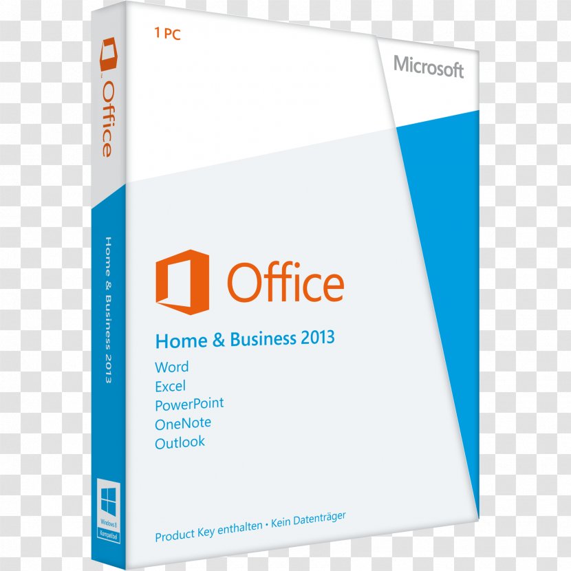 Microsoft Office 2013 Home And Business Corporation 2016 - Watercolor - MICROSOFT OFFICE Transparent PNG