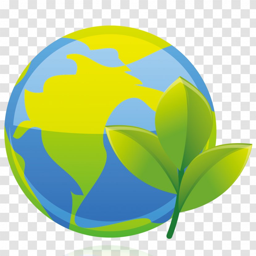 Earth Euclidean Vector Illustration - Vecteur - Material Green Planet Transparent PNG