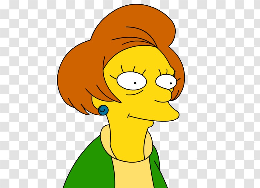 Edna Krabappel Bart Simpson Ned Flanders Sideshow Bob Principal Skinner - The Simpsons Transparent PNG