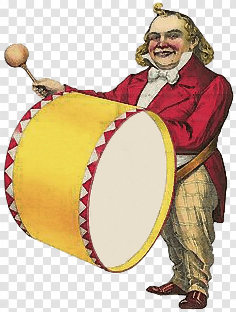 Dholak Circus Drums Drummer - Clown Transparent PNG