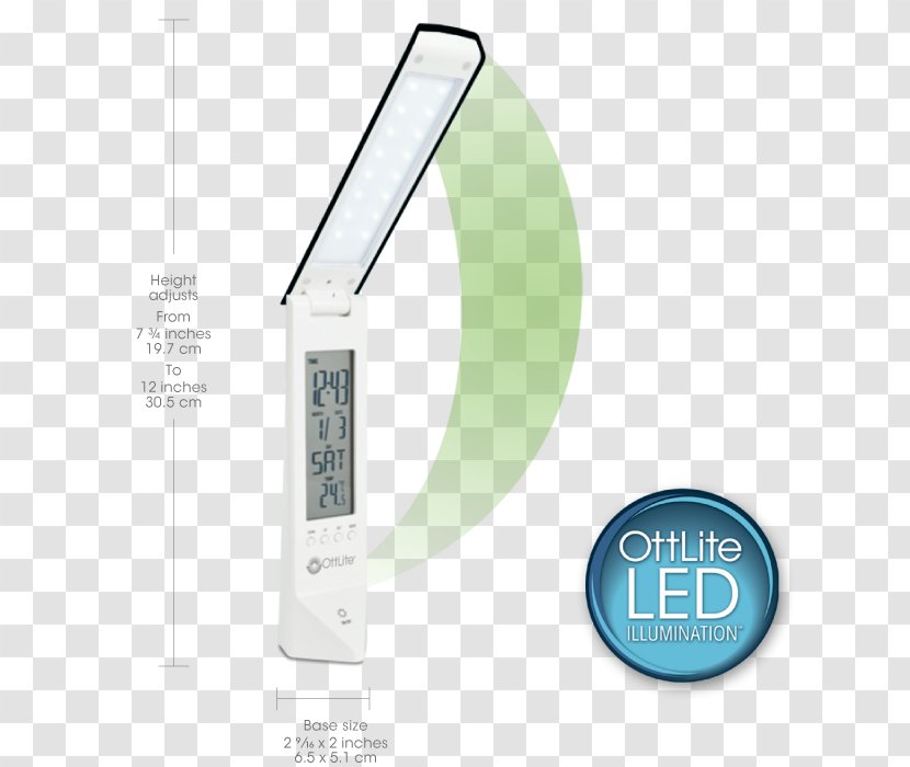 Light Ott Lite Battery Charger Lamp Lithium-ion - Decorative Vector Design Of Rechargeable Transparent PNG