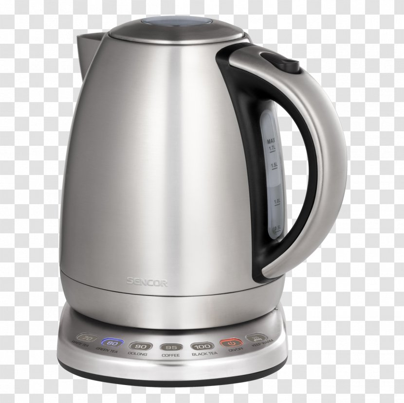 Electric Kettle Electricity Stainless Steel Coffeemaker - Induction Cooking Transparent PNG