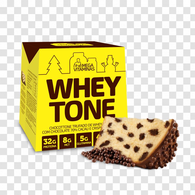 Panettone Wafer Whey Christmas Dinner Chocotone - Protein Complex - Chocolate Transparent PNG