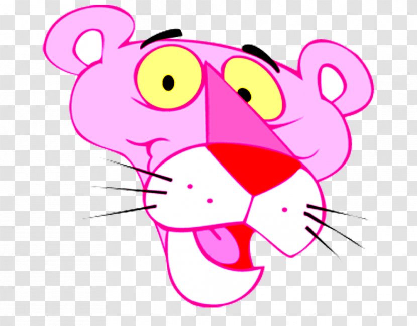 The Pink Panther Cartoon Panthers Animated Film - Flower Transparent PNG