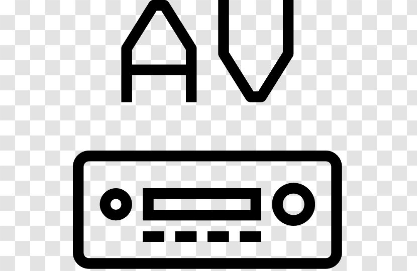 AV Receiver Radio - Symbol Transparent PNG