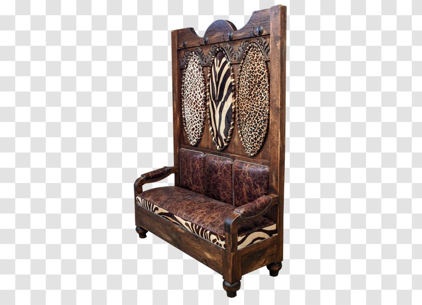 Chair Couch Antique Brown Transparent PNG