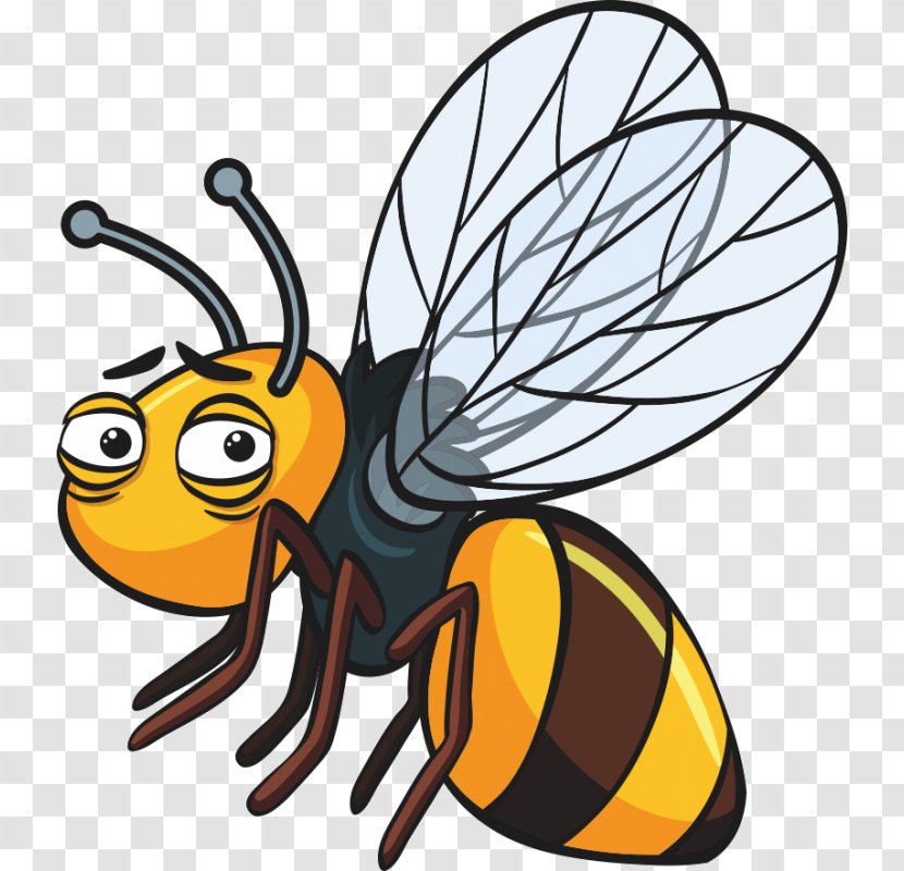 Bee Royalty-free Clip Art - Arthropod Transparent PNG