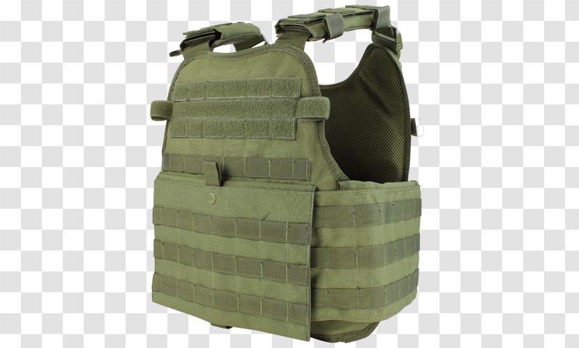 Soldier Plate Carrier System Bullet Proof Vests Modular Tactical Vest MOLLE Coyote Brown - Bulletproofing - Military Transparent PNG