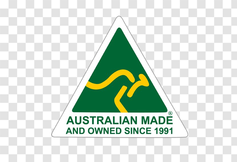 Australian Made Logo Manufacturing - Yellow - In Australia Transparent PNG