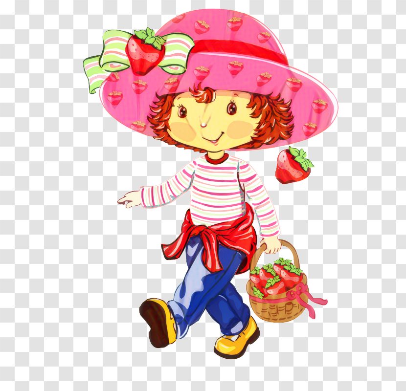 Illustration Clip Art Doll Strawberry Shortcake Design - Toddler - M Group Transparent PNG