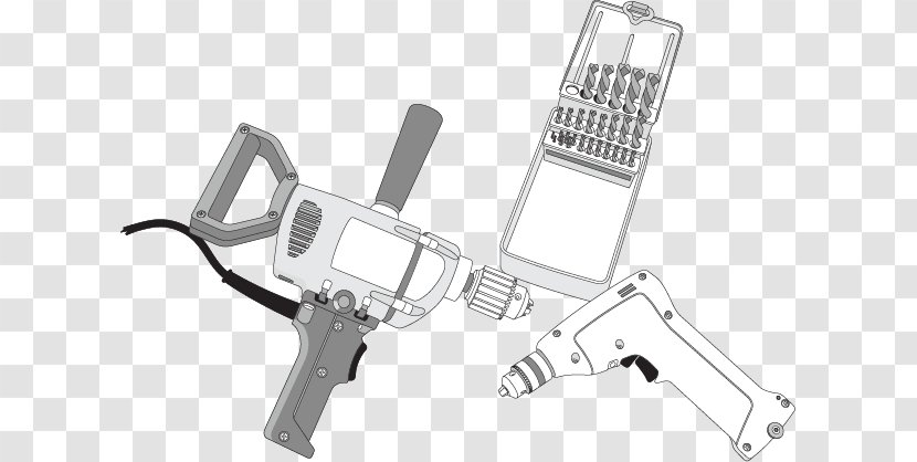 Drilling Rig Tool - Drill Bit - Vector Electric Tools Transparent PNG