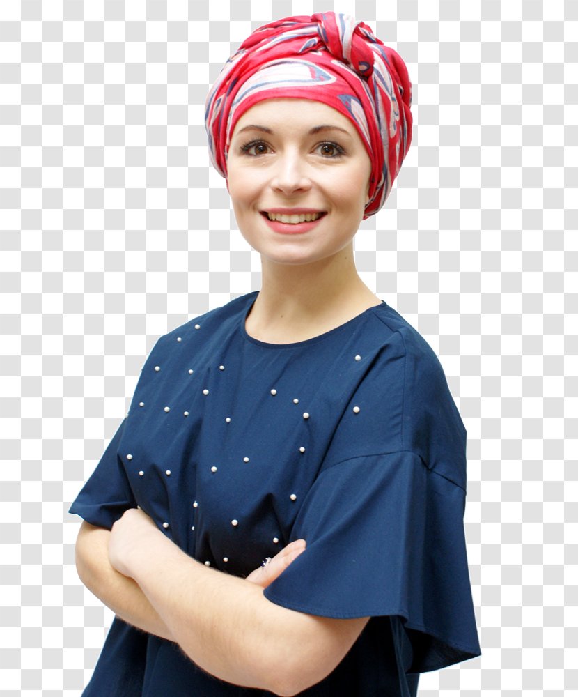 Hat Headscarf Chemotherapy Handkerchief - Heart Transparent PNG