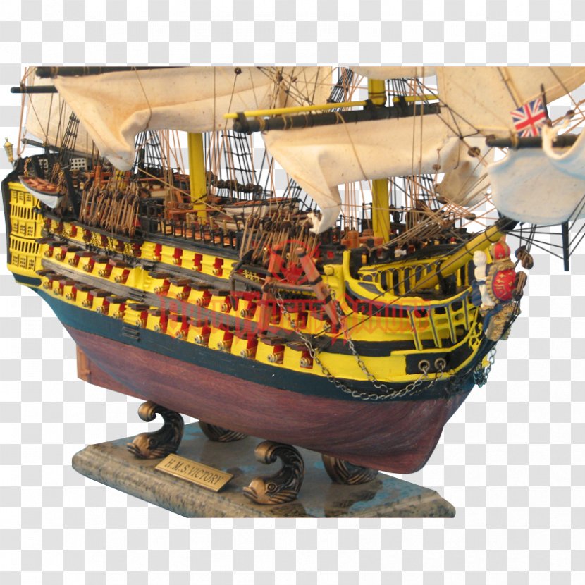 HMS Victory Ship Of The Line Model Galleon Transparent PNG