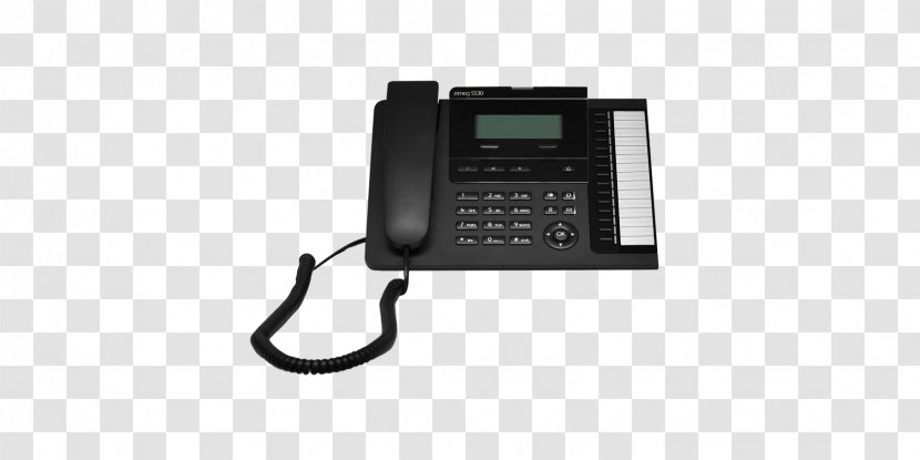 Business Telephone System Integrated Services Digital Network Bintec Elmeg S560 Black VoIP Phone - Telecommunication - Exchange Transparent PNG