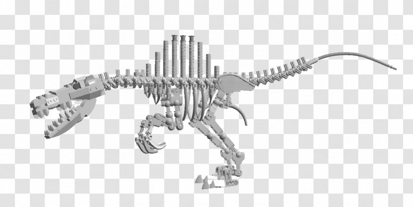 Suchomimus Baryonyx Dinosaur Lego Jurassic World Skeleton - Indominus Rex Transparent PNG