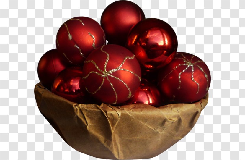 Christmas Ornament Icon - Crystal Ball - A Basket Of Balls Transparent PNG
