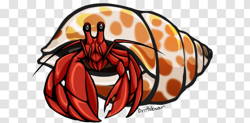 Hermit Crab Clip Art - Mythical Creature Transparent PNG