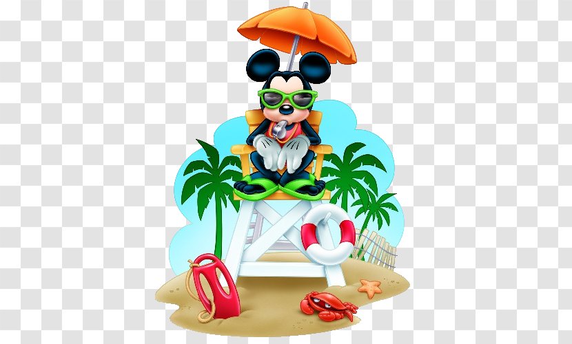 Mickey Mouse Minnie Donald Duck Lifeguard Clip Art Transparent PNG