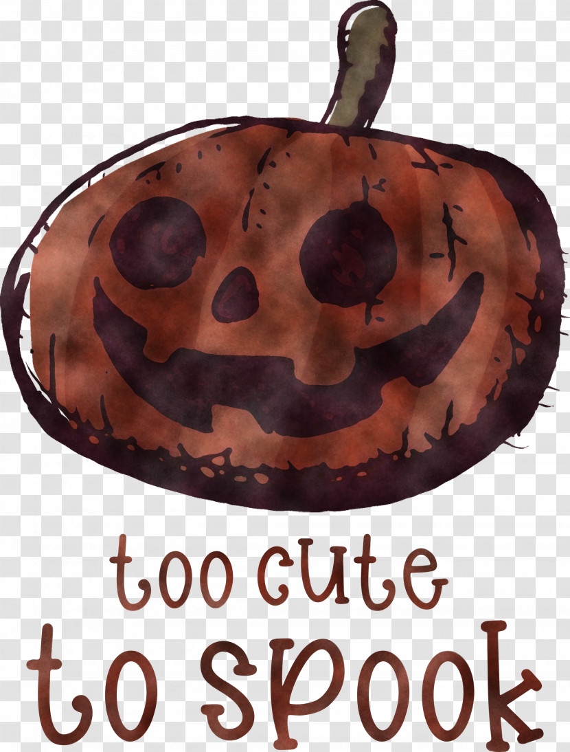 Halloween Too Cute To Spook Spook Transparent PNG