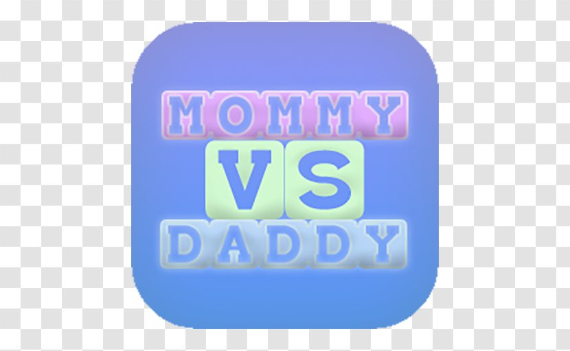 Brand Font - Blue - Mommy Daddy Baby Transparent PNG