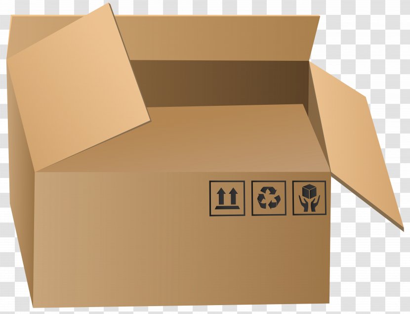 Mover Cardboard Box Clip Art - Office Supplies Transparent PNG