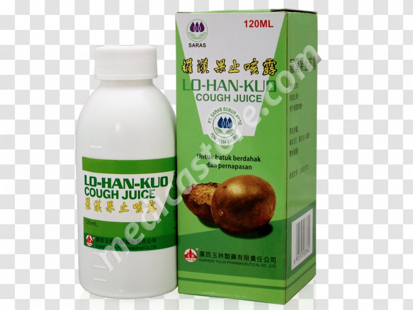 Dietary Supplement Juice Cough Luo Han Guo Syrup - Bukalapak Transparent PNG