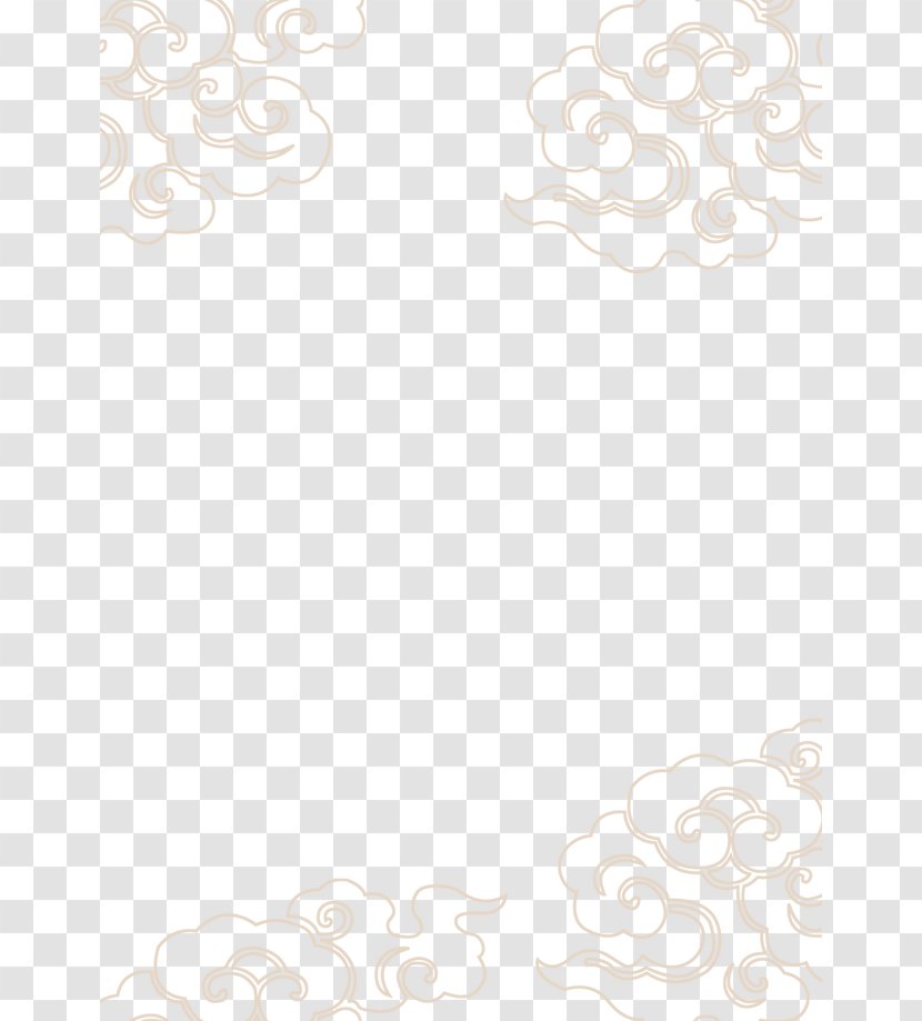White Petal Pattern - Wallpaper - Clouds Transparent PNG