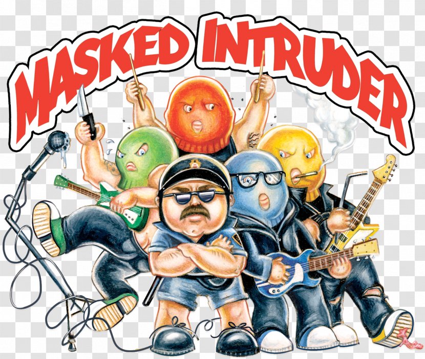 Cassette Tape - Masked Intruder - Cartoon Pop Punk Transparent PNG