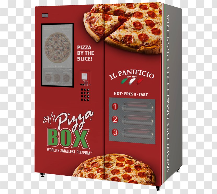 Pizza Box Fast Food Vending Machines Hut - Recipe Transparent PNG