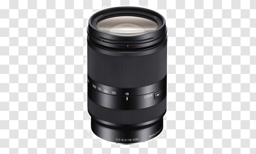 Sony α E-mount Camera Lens Zoom E 18-200mm F3.5-6.3 OSS LE - Cinema Hall Transparent PNG