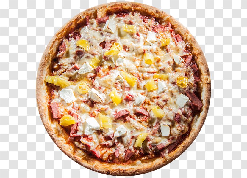 California-style Pizza Sicilian Ham Hawaiian - Pineapples Transparent PNG