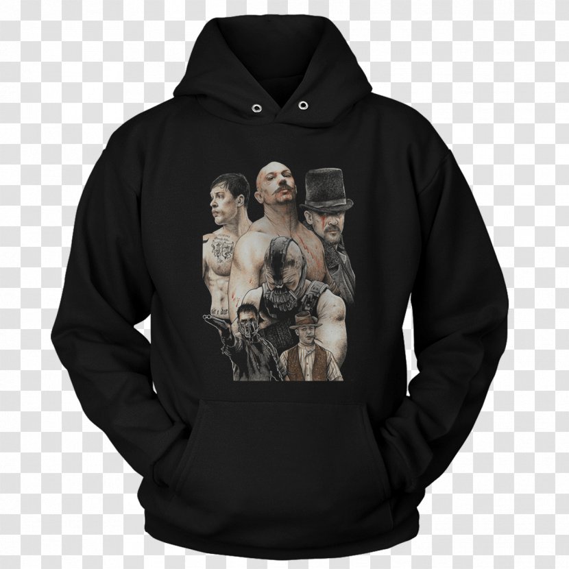 Hoodie T-shirt Sweater Jumper - T Shirt - Tom Hardy Transparent PNG