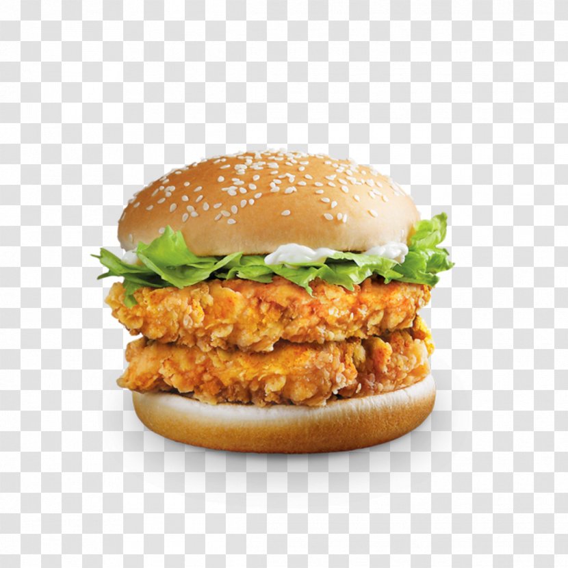 Filet-O-Fish Hamburger Cheeseburger McChicken McDonald's Chicken McNuggets - Food - Spicy Burger Transparent PNG