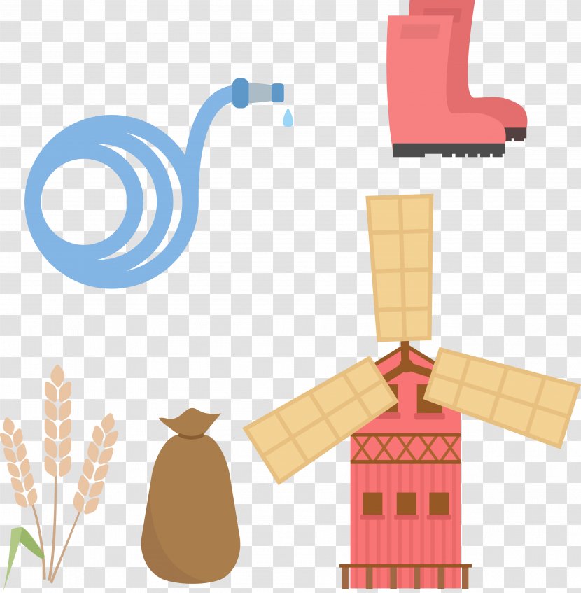 Euclidean Vector Agriculture Farm Illustration - Ifwe - Agricultural Tools Transparent PNG